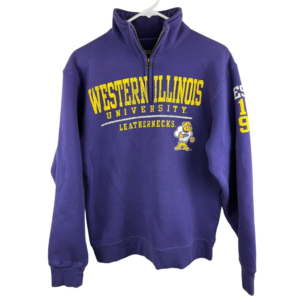 Vintage Jansport Western Illinois University Leathernecks Sweatshirt Men's Small